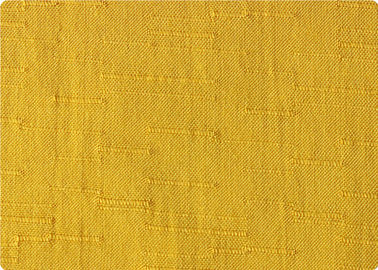 優雅で黄色/白 100 のレーヨン生地のジャカード家具製造販売業生地 120gsm