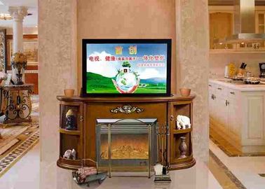 フランス人/ルイ様式の骨董品の現実的な炎の電気暖炉 TV はリモート・コントロールに立ちます
