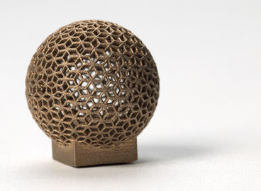 球の形、金電気めっきのためのアルミニウム DMLS 3D 印刷