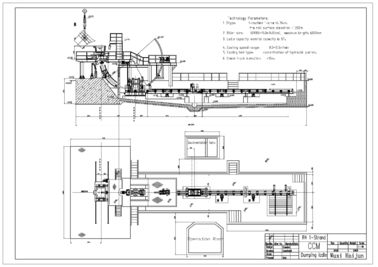 R4M 1Sの鋼片CCMの連続鋳造機械、模造棒