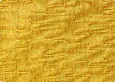 優雅で黄色/白 100 のレーヨン生地のジャカード家具製造販売業生地 120gsm